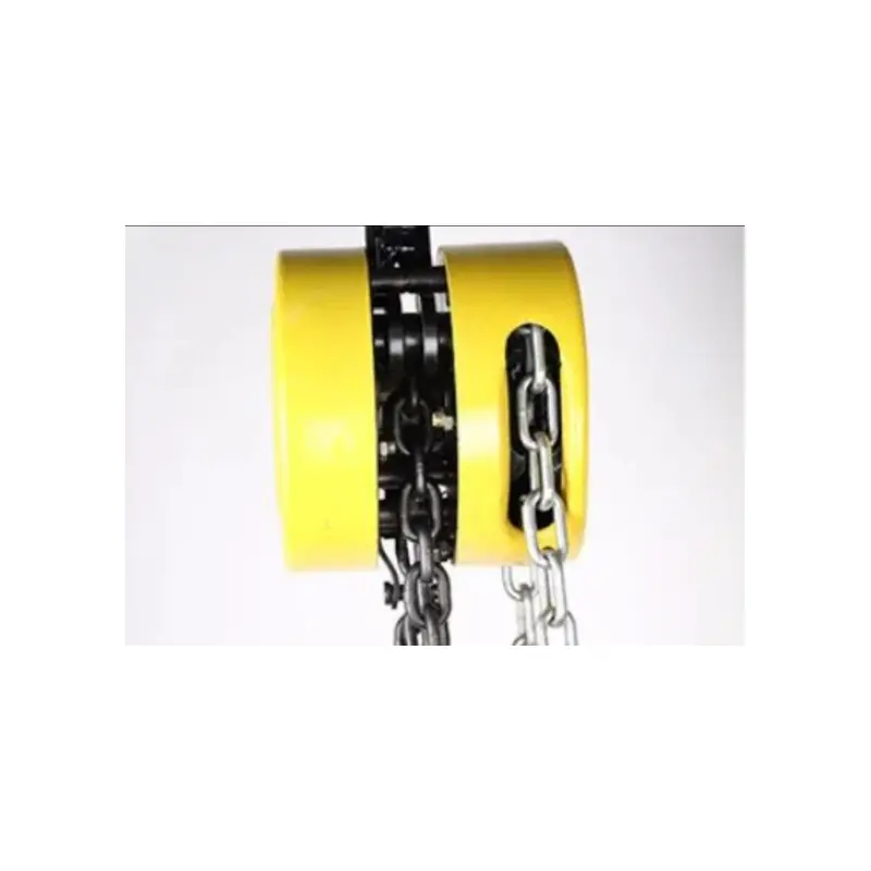 Round manual chain block hand chain hoist.png